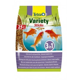 Tetra Pond Variety sticks 25 л. (смесь из 3-х видов палочек)
